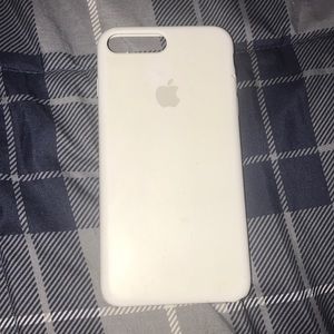 iPhone 7+ White Apple Case